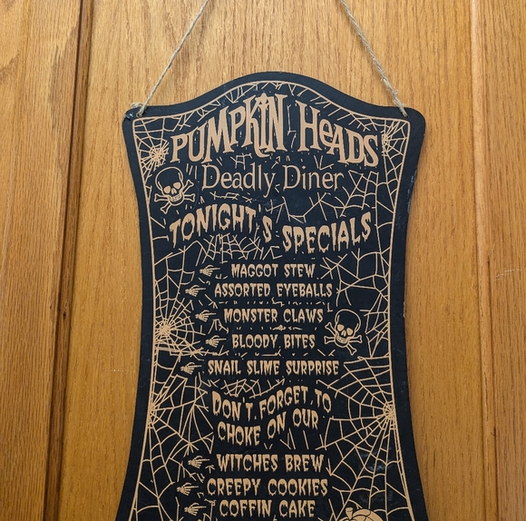 Pumpkin Heads Spooky Halloween Menu - Picture 2 of 7